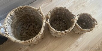 Květináč RATAN, 3ks - 3