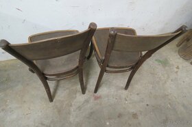 2x stará židle Thonet - 3