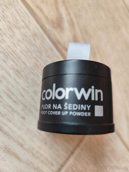 Colorwin Pudr na krytí šedin a objem-světle hnědý - 3