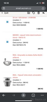 Koupelnová skříňka včetně umyvadla - 3