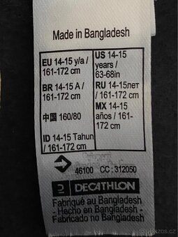 Decathlon outdoor bunda chlapec 14-15 let - 3