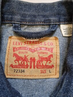 Pánská džíska Levi's 72334 Trucker velikost L 1036 - 3
