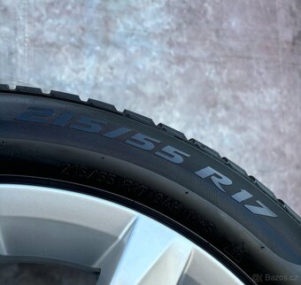 Originální Alu kola 5x112 VW Passat B8 215/55/17 DOT23 - 3