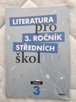 Literatura pro 3.ročník středních škol učebnice, pr.sešit - 3