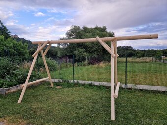 Dětská houpačka, konstrukce na houpačku, skluzavku - 3
