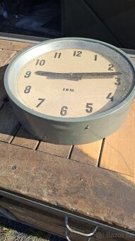 Starozitne industrialni hodiny IBM - 3