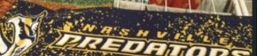 NASHVILLE PREDATORS vs SAN JOSE SHARKS - prodám půlenou šálu - 3