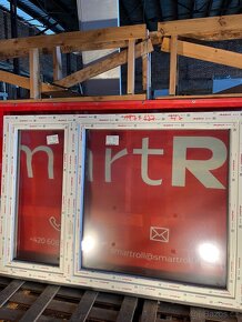 Okno PVC , profil 70 mm/ 3 sklo, nepoužitá okna - 3