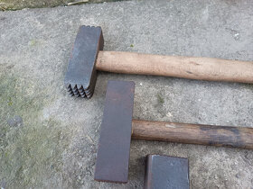 Kamenické kladiva,kladivo,staré náradi,sekera - 3