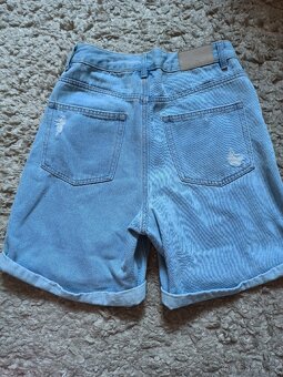 Prodám dámské džínové šortky/kraťasy vel. 34/XS - 3