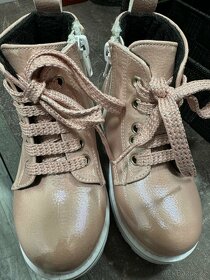 Zateplene dětské - dívčí boty vel. 23 - 3