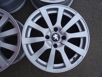Alu disky na Peugeot, 16", 4x108, ET 25, šíře 7J - 3