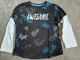 Tričko dlouhý rukáv 110/116 - 3