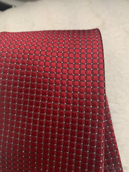 Kravata, vínové odstíny - 3