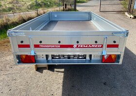 Přívěs TRANSPORTER 2x 750 kg, 304x153x40, DPH - 3