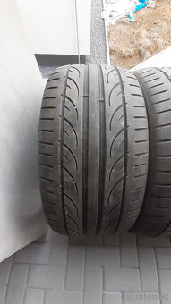 letní pneu 2x 255/40/19 - hankook, - 3,5-4mm - 3