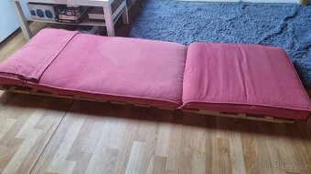 Futon ikea, postel, křeslo, pohovka - 3