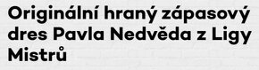 PAVEL NEDVĚD (SS LAZIO ROMA) - prodám dres české LEGENDY. - 3