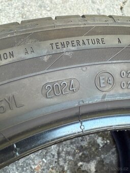 Letní sada pneu 245/45 R18 zánovní Continental - 3