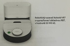 VÝPRODEJ - Vorwerk Robot VR7 - nový, zabalený - 3