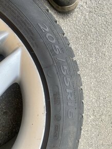 Prodám ALU 16” s pneu 205/55/16 nebo i samostatně - 3