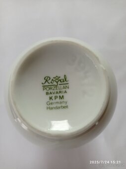 Porcelánová starožitná váza Royal porcelán - 3