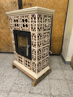 Krbová kachlová kamna Jasmína 9 kW - 3