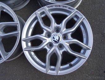 Alu disky na Škoda, 16", 5x112, ET 46, šíře 6,5J - 3