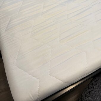 Kovová postel 140x200 vč. Matrace-nová - 3