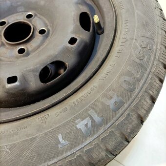 14" plechová kola – 5x100 – ŠKODA (VW, AUDI, SEAT)  Disky:  - 3