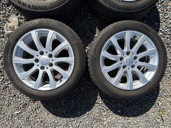 Alu kola na Mercedes-benz W204 R16 5x112 pneu 205/55/16 - 3