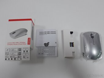 Lenovo 540, bezdrátová, USB, šedá - 3