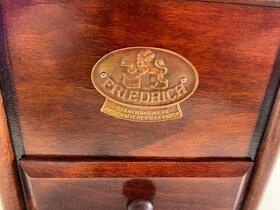 Porcelánový stolní mlýnek na kávu - Cibulák velký č.6 - 3