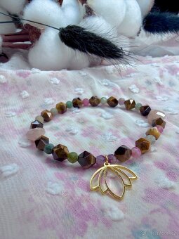 Náramek z minerálů - 3