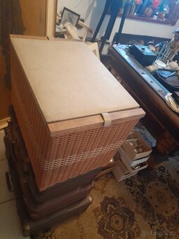 Retro prádelní koš - 3