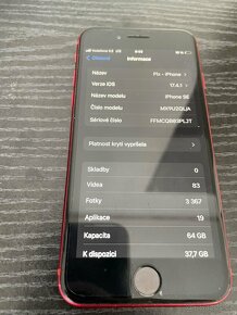 iPhone SE 2020 64gb Red - 3