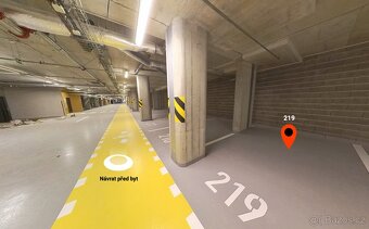 Vnitřní parkovací stání v komplexu Dubičný potok - 3
