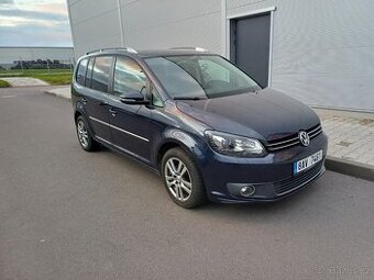VW Touran HIGHLINE 2.0 TDI 130 kW DSG, 2015, Modrá Metalíza - 3