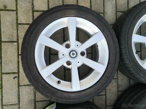 SADA ALU kol originá Smart ForTwo 3x112 - 3