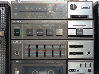 SONY FH-5, vzácný boombox, odnímatelné repro - 3