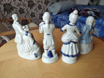 Prodám 4ks porcelánových figurek - 3