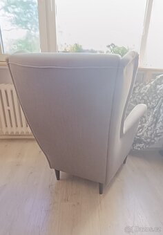 křeslo IKEA ušák Strandmon - 3