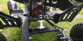 Nová zelená benzinová čtyřkolka 49ccm - 3