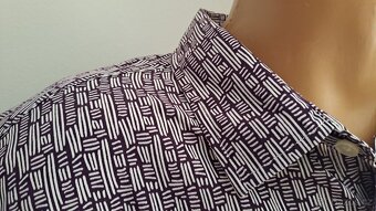 Pánská relaxed vzorovaná košile M&S/XXL/2x70cm - 3