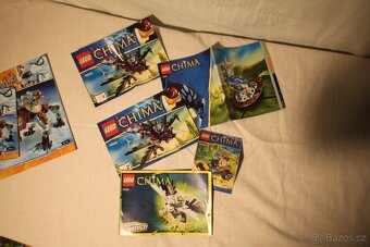 LEGO Chima 70143 + návody, kartičky, minifigurky a příslušen - 3