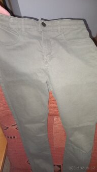 Dívčí rifle - khaki a černé vel. 10-12let - 3