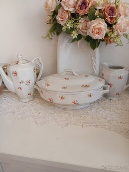 Retro porcelánová sada Czechoslovakia - 3