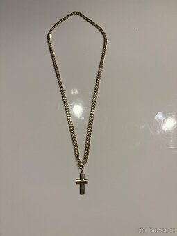 Zlatý řetízek 65cm dlouhý - 3