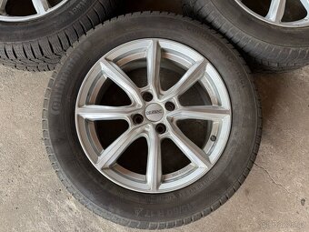 Alu kola Dezent 4x108 R17 - 215/60/17 Continental - 3
