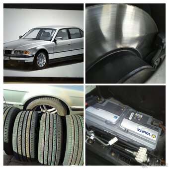 185.000km BMW 740i Facelift E38 BEZ KOROZE 100.000,- Servis - 3